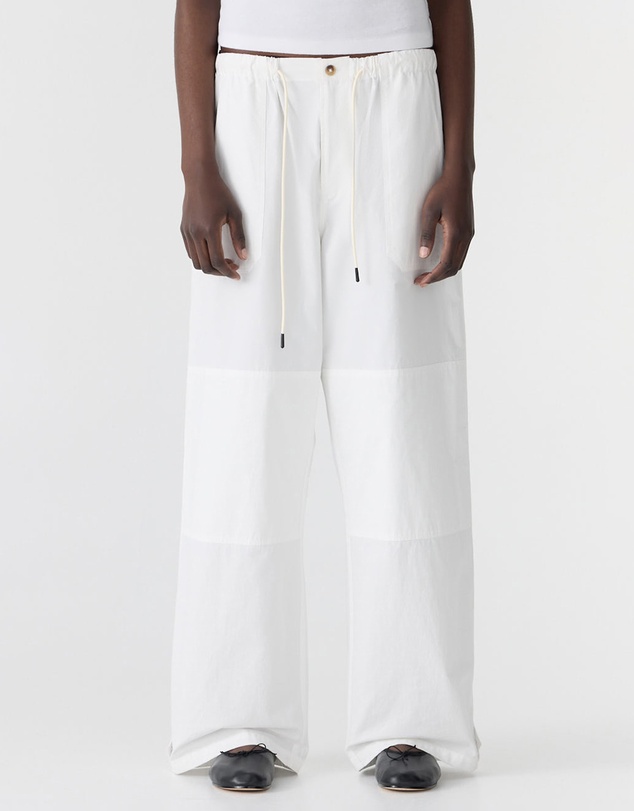 Bassike - Crushed Cotton Workwear Pants