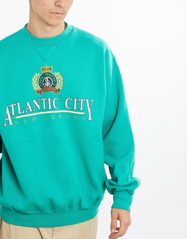 Vintage by The Real Deal - Pre Loved - Vintage 90s Atlantic City New Jersey Sweatshirt