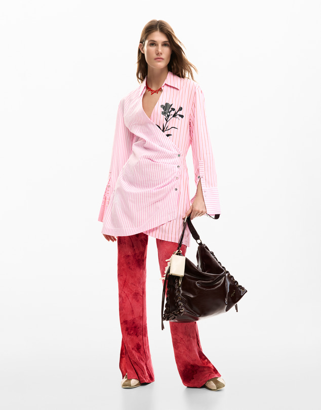 Desigual - Poplin shirt dress