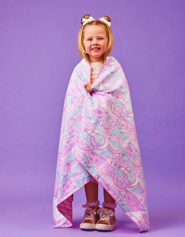The Somewhere Co - Barbie Unicorn Fantasy Mini Quick Dry Towel