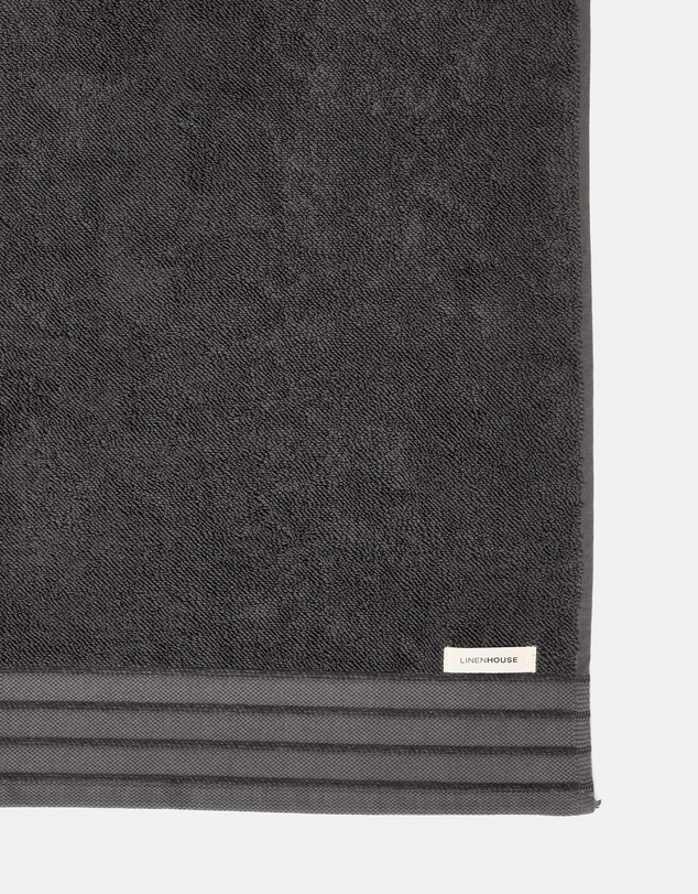 Linen House - Marley Charcoal Towel Collection