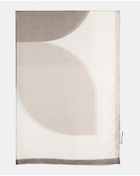 Morgan & Taylor - Lotus Light-Weight Scarf in Burgundy Red