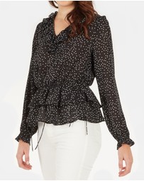 Amelius - Spotty Dotty Long Sleeve Top