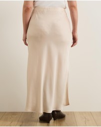 Atmos&Here Curvy - Nya Slip Maxi Skirt