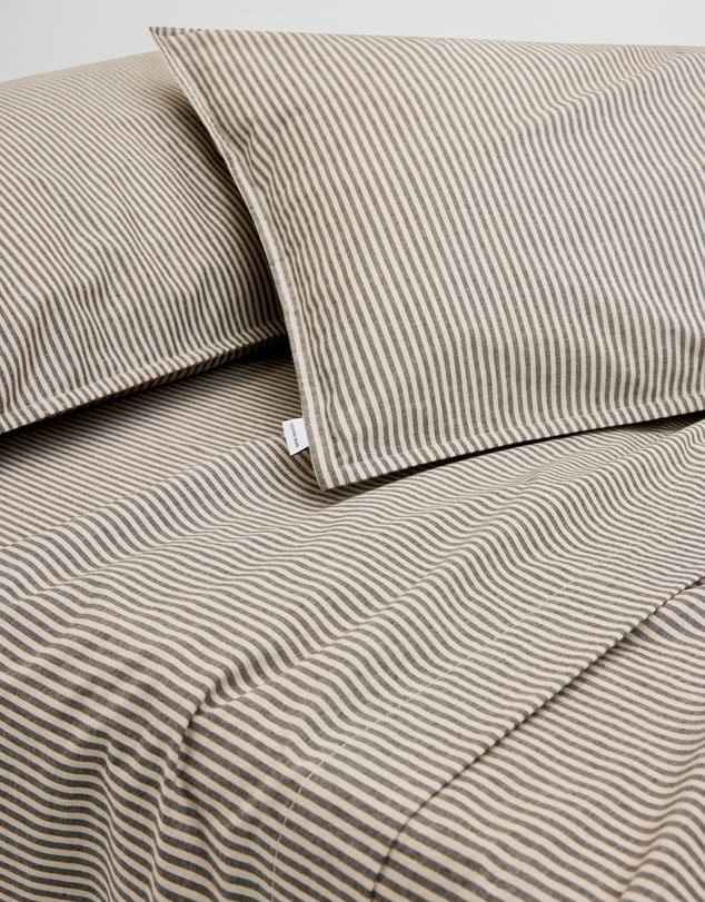 Country Road - Brae Australian Cotton Stripe Standard Pillowcase Pair
