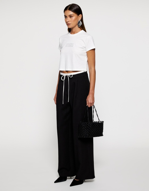 MM6 Maison Margiela - Cropped T-Shirt