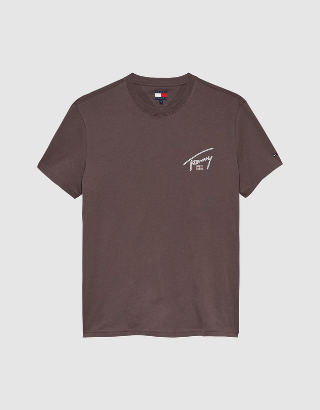 Tommy Jeans - Regular Sign Backprint Short Sleeve T-Shirt