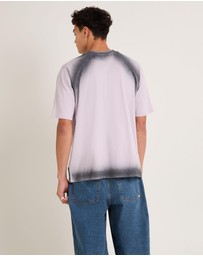 Black Noise White Rain - Liminal Sprayed T-Shirt