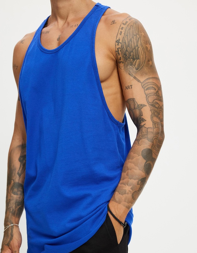 Surrounded By Ghosts - The Travertine Cotton Singlet