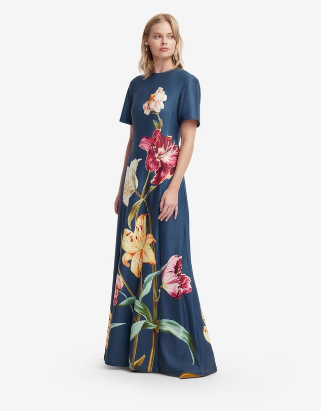 LEO LIN - Alice Short Sleeve Maxi Dress