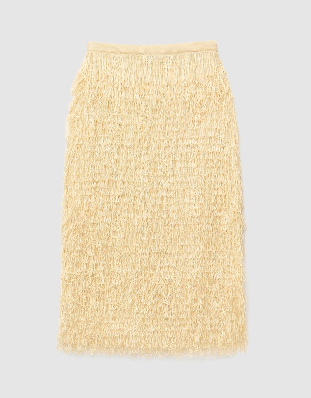 & Other Stories - Fringed Pencil Skirt