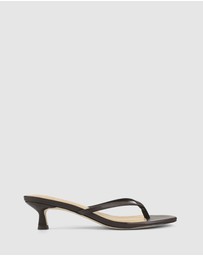 Siren - Xabi Kitten Heel Thongs