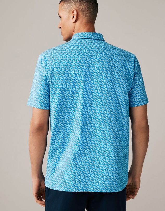 NEXT - 100% Cotton Print Polo Shirt