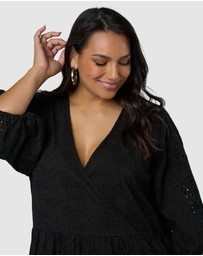 Something 4 Olivia - Katrina Broderie Maxi Dress