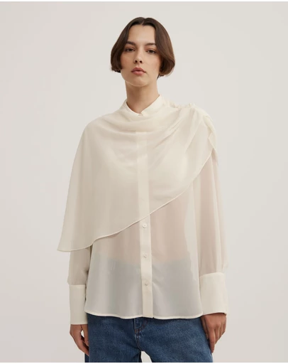 Witchery - Scarf Shirt