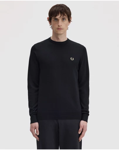 Fred Perry - Classic Crew Neck Jumper