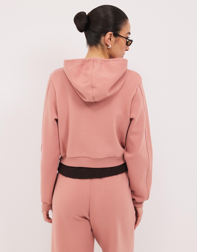 Calli - Conrad Bonded Jersey Hoodie