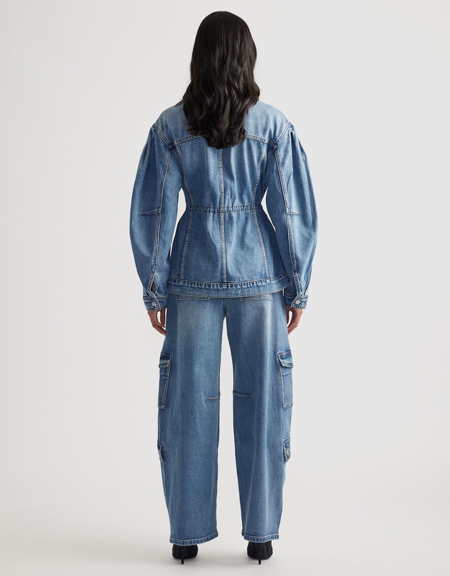 Decjuba - Alyssa Cinched Denim Jacket