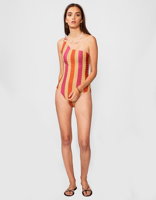 Suboo - Jacquelyn One Shoulder One-Piece