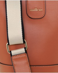 Milleni - Milleni Ladies Vegan Leather Bucket Crossbody Bag
