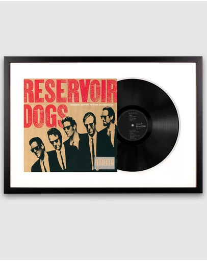 iWorld - Framed Soundtrack Reservoir Dogs - Vinyl Album Art