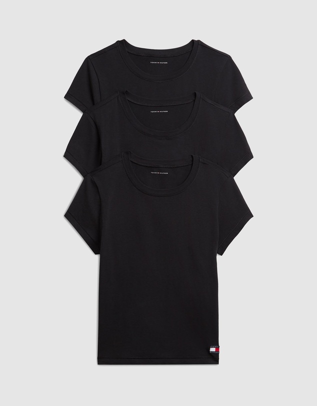 Tommy Hilfiger - 3 Pack Heritage Logo Lounge T Shirts