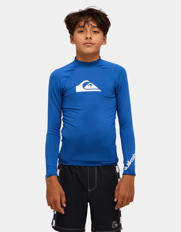 Quiksilver - Boys 8 to 16 All Time Long Sleeve Rash Vest