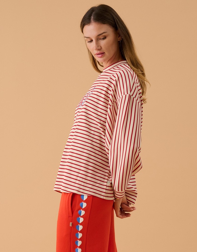 Araminta James - AMJ Waffle LS Top