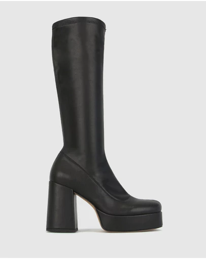 Betts - Preach Tall Platform Sock Boots