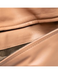 Pre-Loved by Azura Reborn - Pre-Loved Nappa Embossed Intrecciato Turnlock Clutch