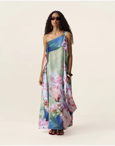 MOS The Label - Roses Maxi Dress