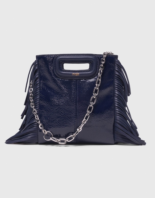 Maje - Mini Naplack Handbag