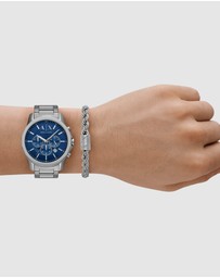 Armani Exchange - Silver Chronograph Watch