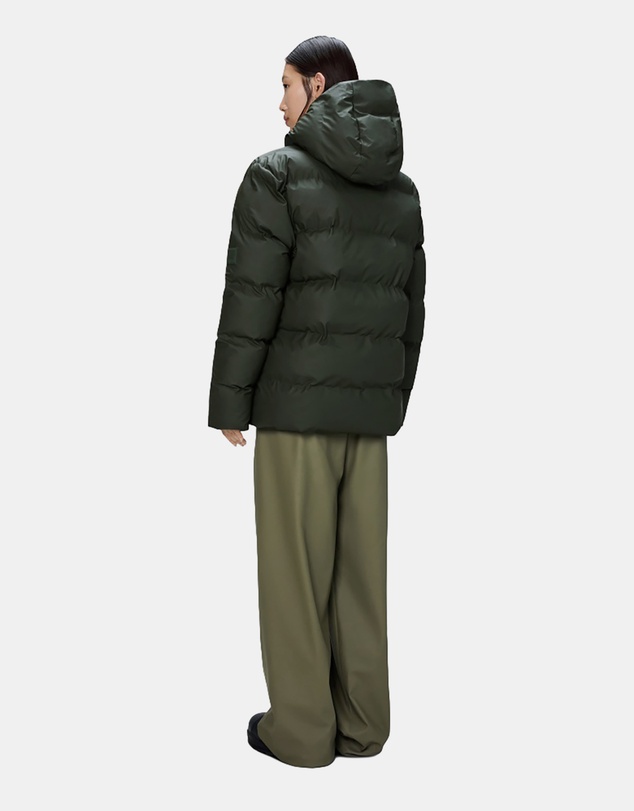 RAINS - Women's Alta Puffer Jacket Green