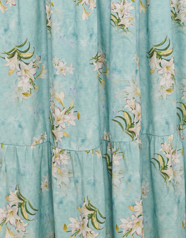 Petal & Pup - Bernice Maxi Dress - Blue Floral