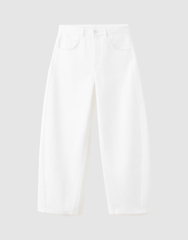 M.N.G - Balloon Crop Jeans