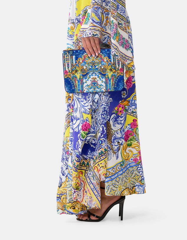 Camilla - Small Canvas Clutch