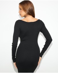 Dazie - Rosaro Knit Maxi Dress