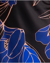 Azzurielle - Dinah Print Cap Sleeve Dress
