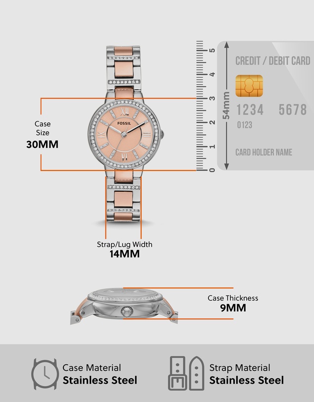 Fossil - Virginia Women's Analogue Watch
