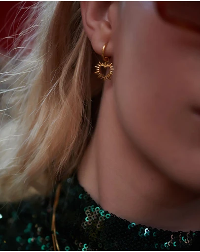 Rachel Jackson - Electric Love Huggie Hoop Earrings