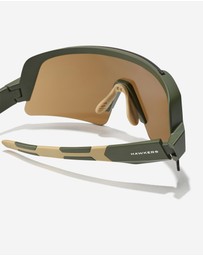 Hawkers Co - HAWKERS Nexus - Military Green Gold Sunglasses for Men and Women