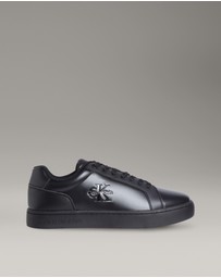 Calvin Klein - Classic Cupsole Mono Leather Sneakers