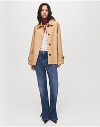 M.N.G - Oversized Parka With Epaulettes