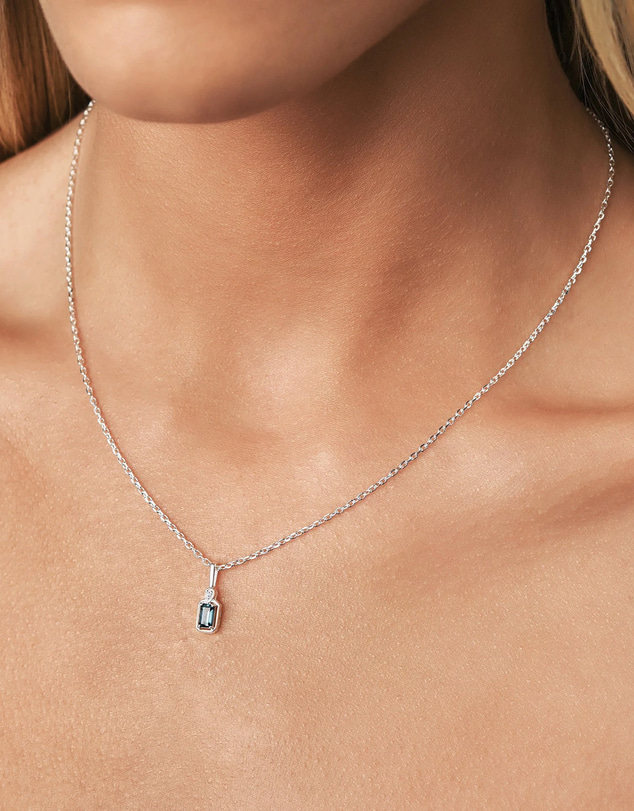 Von Treskow - Maeve London Blue Topaz Necklace