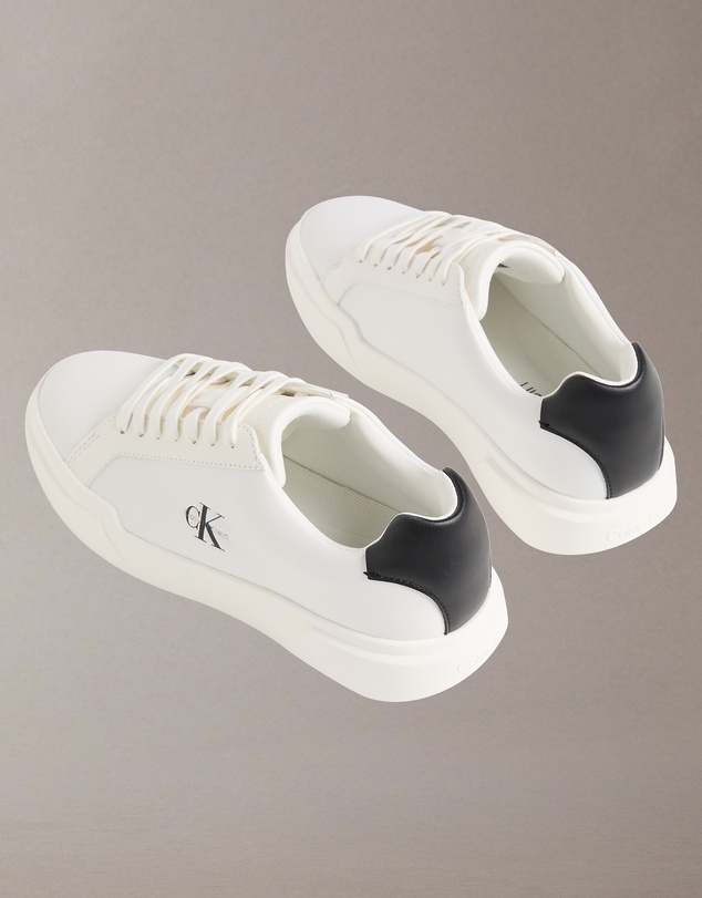 Calvin Klein - CK Avenue Leather Logo Trainers