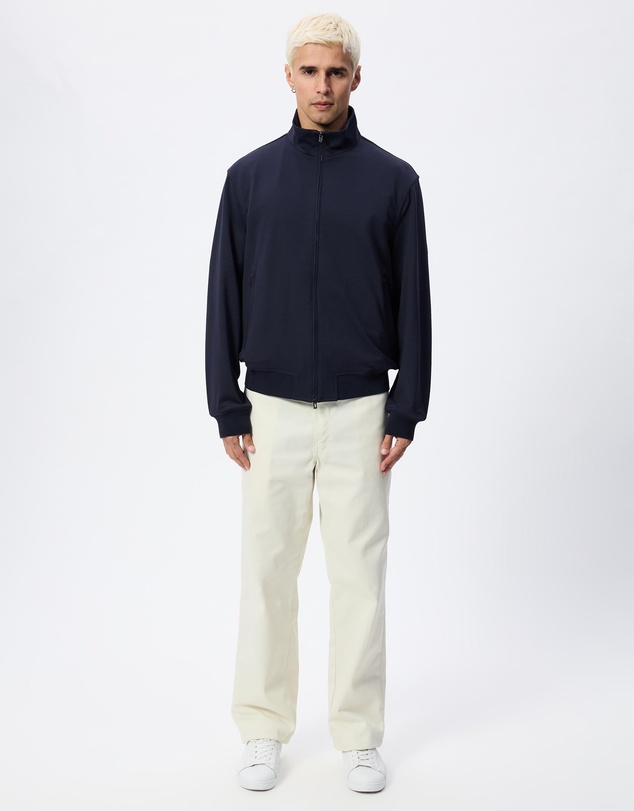 Emporio Armani - Waffle-Effect Amure Fabric Blouson Jacket