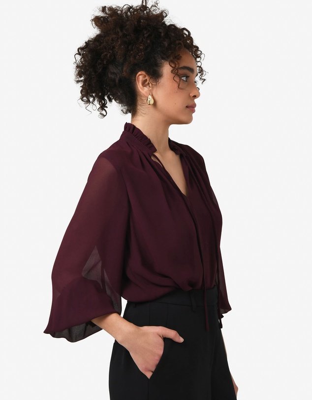Forcast - Joanna Chiffon Blouse