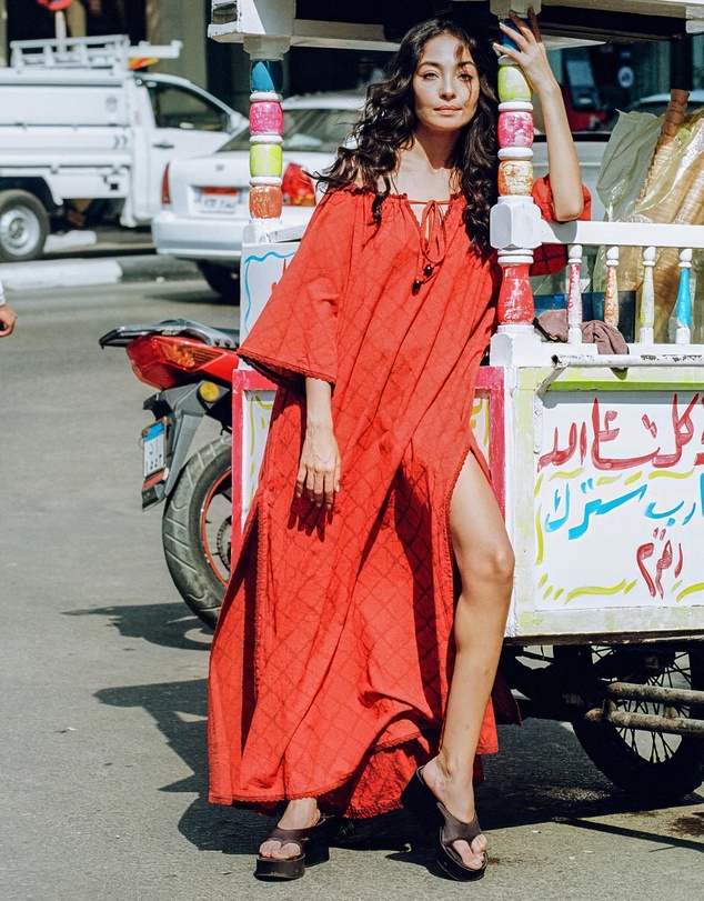 KINGA CSILLA - Souvenir Primavera Maxi Dress