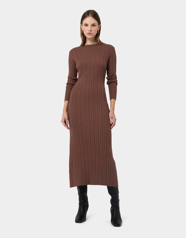 Forcast - Diana Long Sleeve Knit Dress